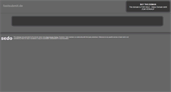 Desktop Screenshot of fastsubmit.de
